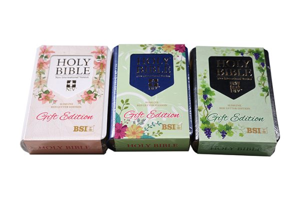English NIV Bible Slimline Pocket Gift Edition PU L Pink (NAP) - Image 3