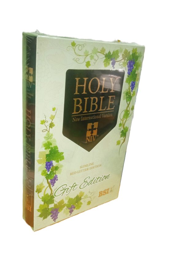 English NIV Bible Slimline Regular Gift Edition PU BLACK (NAP) - Image 2