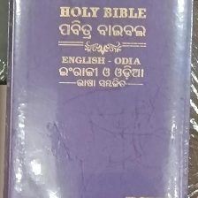 Diglot Bible Odia/English Royal PU Purple (NAP)